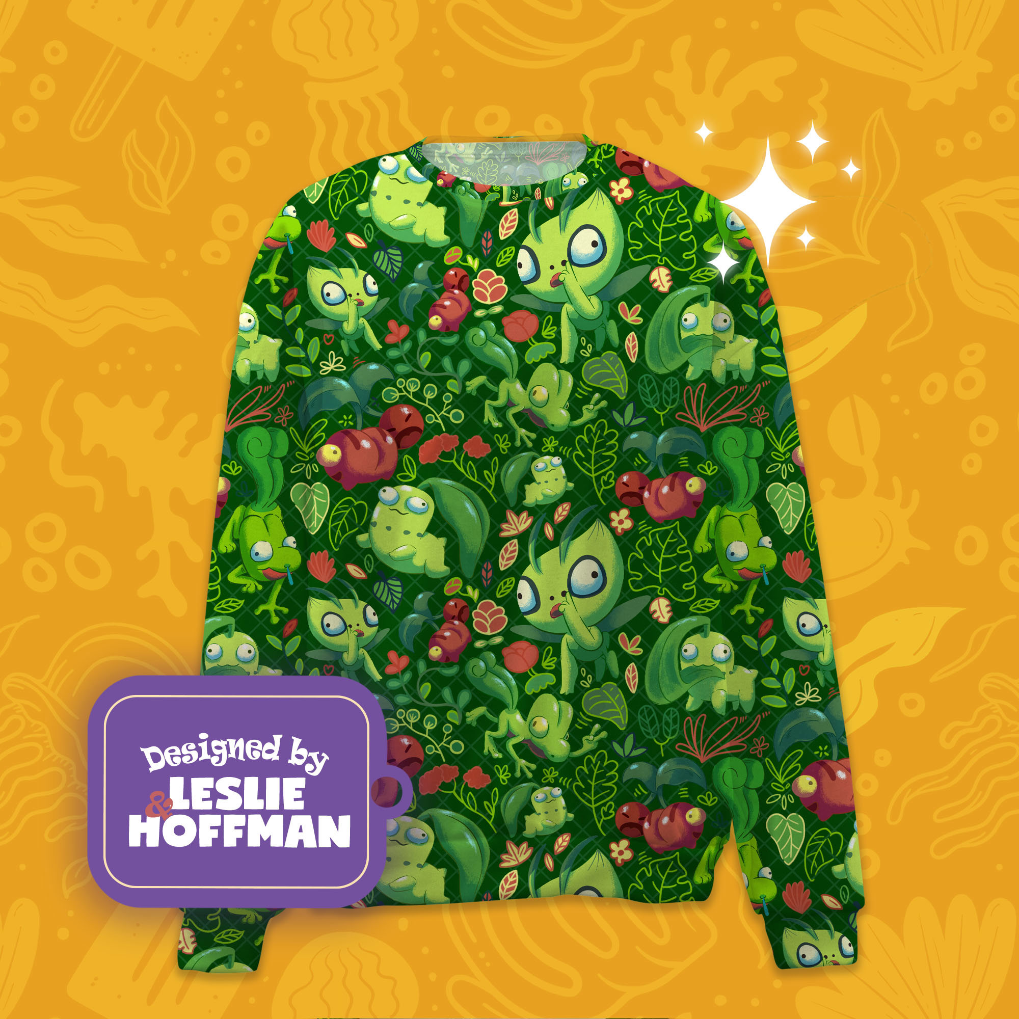 Treecko grass pokemon sweatshirts