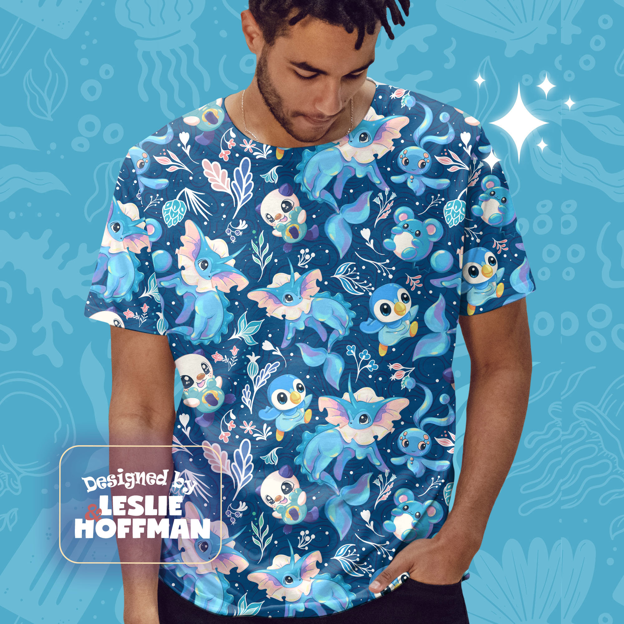 Vaporeon Water Pokemon T Shirt