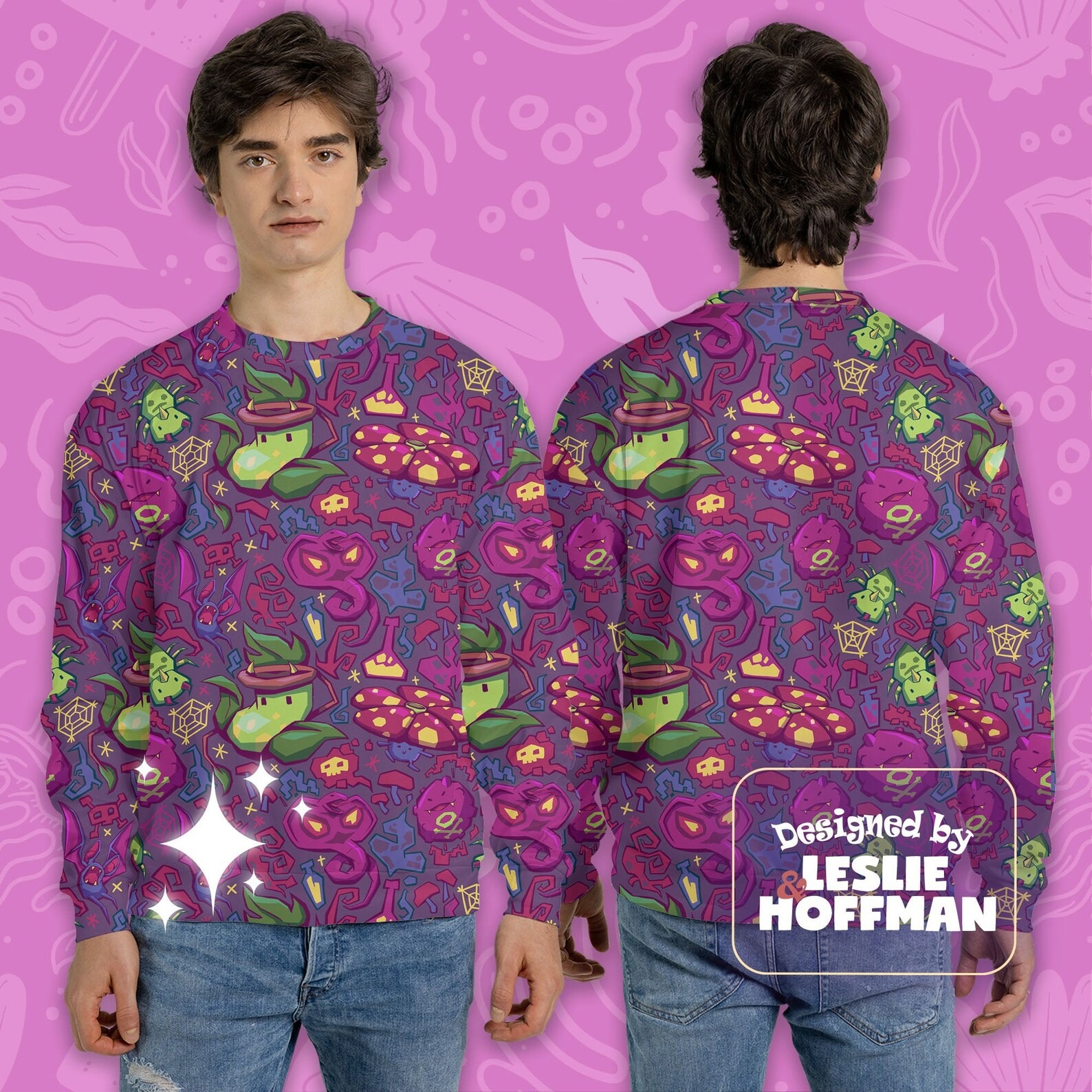 Victreebel poison pokemon sweatshirt