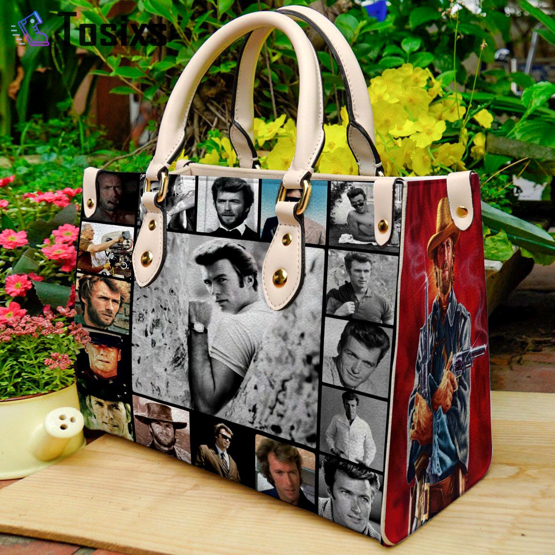 Clint eastwood leather bag l98 Women Leather Hand Bag