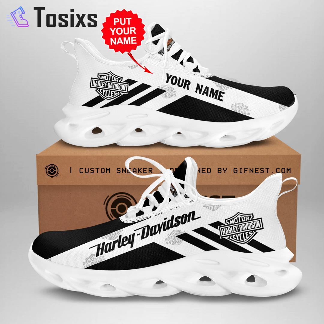 Personalized harley davidson max soul shoes for fan mss0453 Max Soul Shoes
