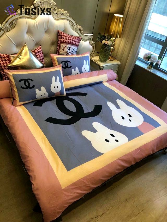 Luxury cn chanel type 93 luxury brand  Bedding Sets bedclothes duvet covers blankets bedspread home decor sheets bed linen Bedroom ideas