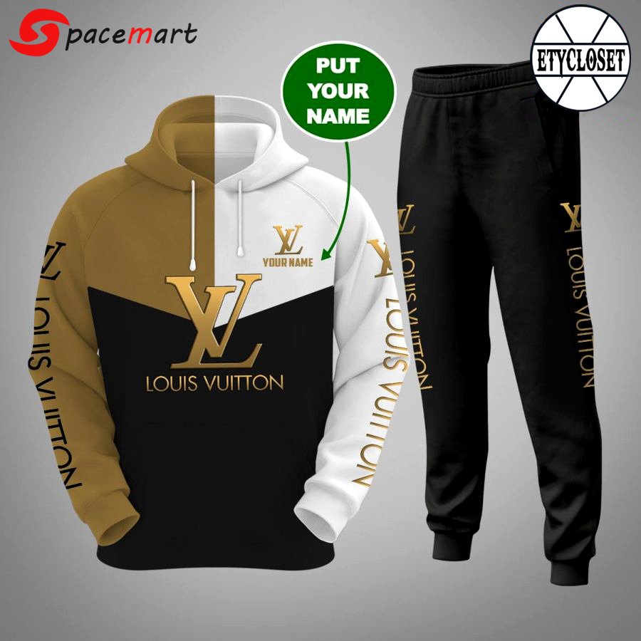 Personalized louis vuitton hoodie sweatpants pants hot 2023 lv luxury brand clothing clothes outfit for men 21 Hoodie Long Pants 3D Set