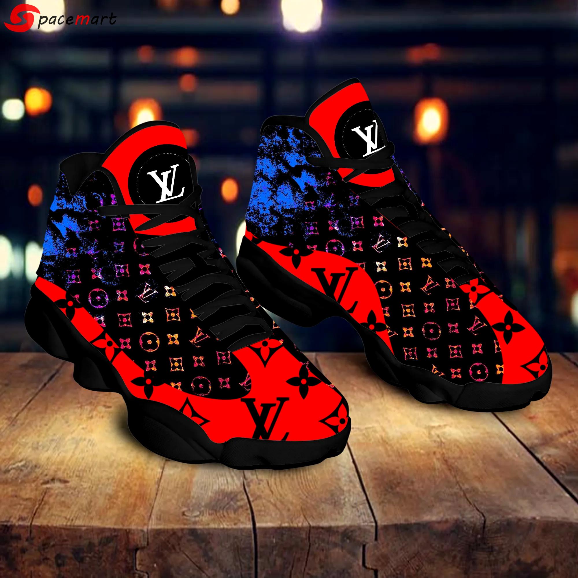Louis vuitton red blacks best louis vuitton best luxury Air Jordan 13 Sneakers Full Size Shoes Gifts For Men Women For Fans