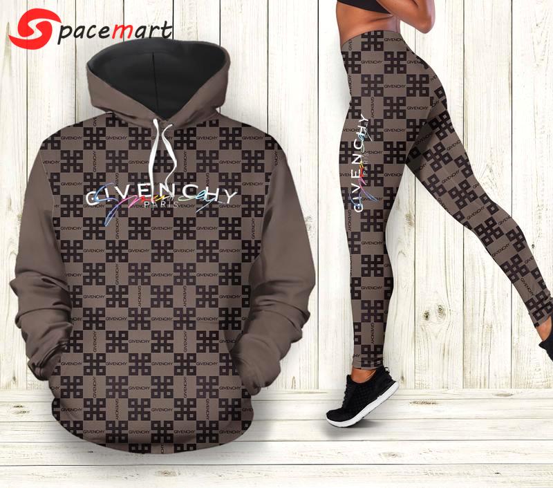 Givenchy hoodie leggings luxury brand clothing clothes outfit for women ht 28 Hoodie Leggings Set