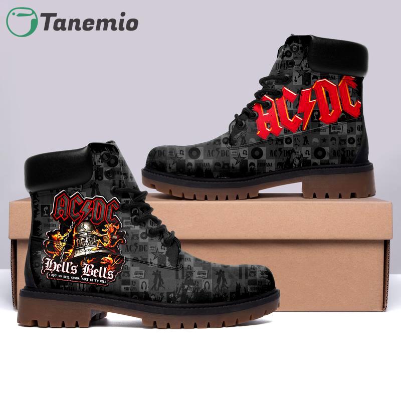 Ac/dc band form timboots hot 2023 best gift for fans Timboots Shoes