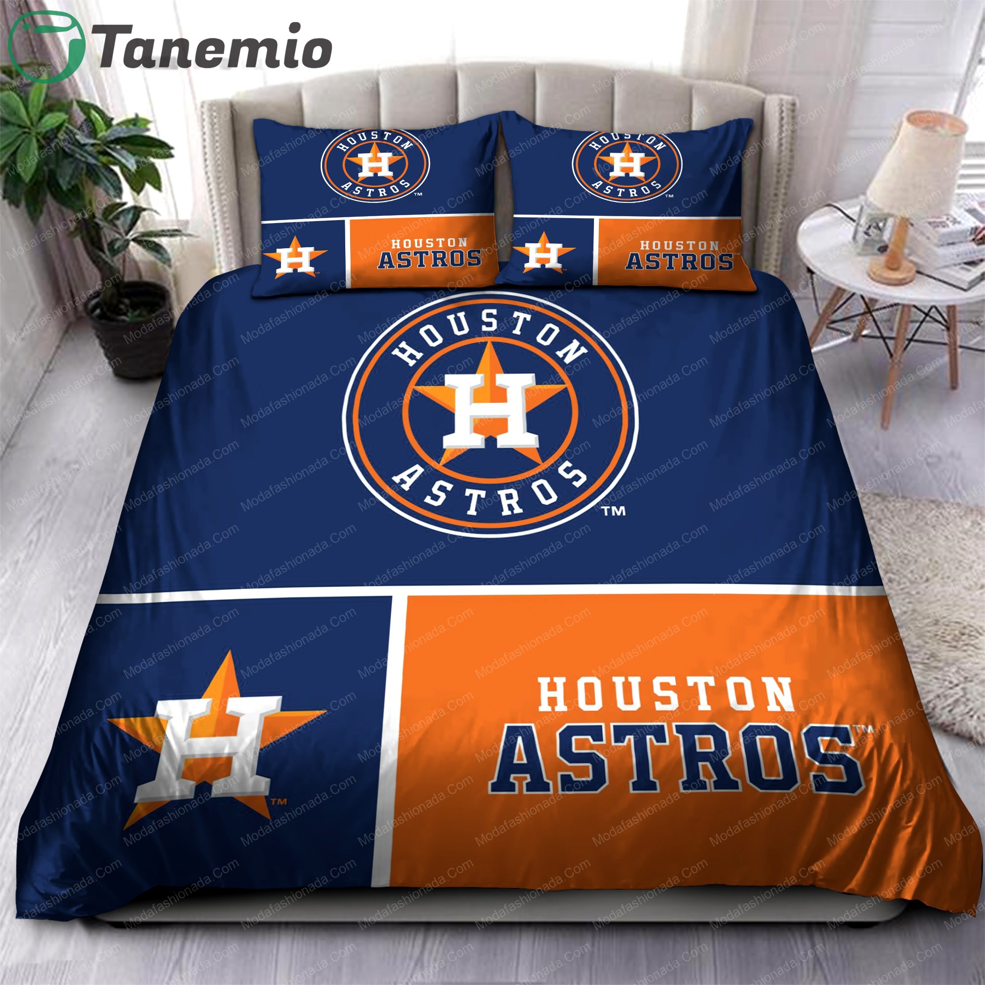Logo houston astros mlb 104 bedding sets Bedding Sets