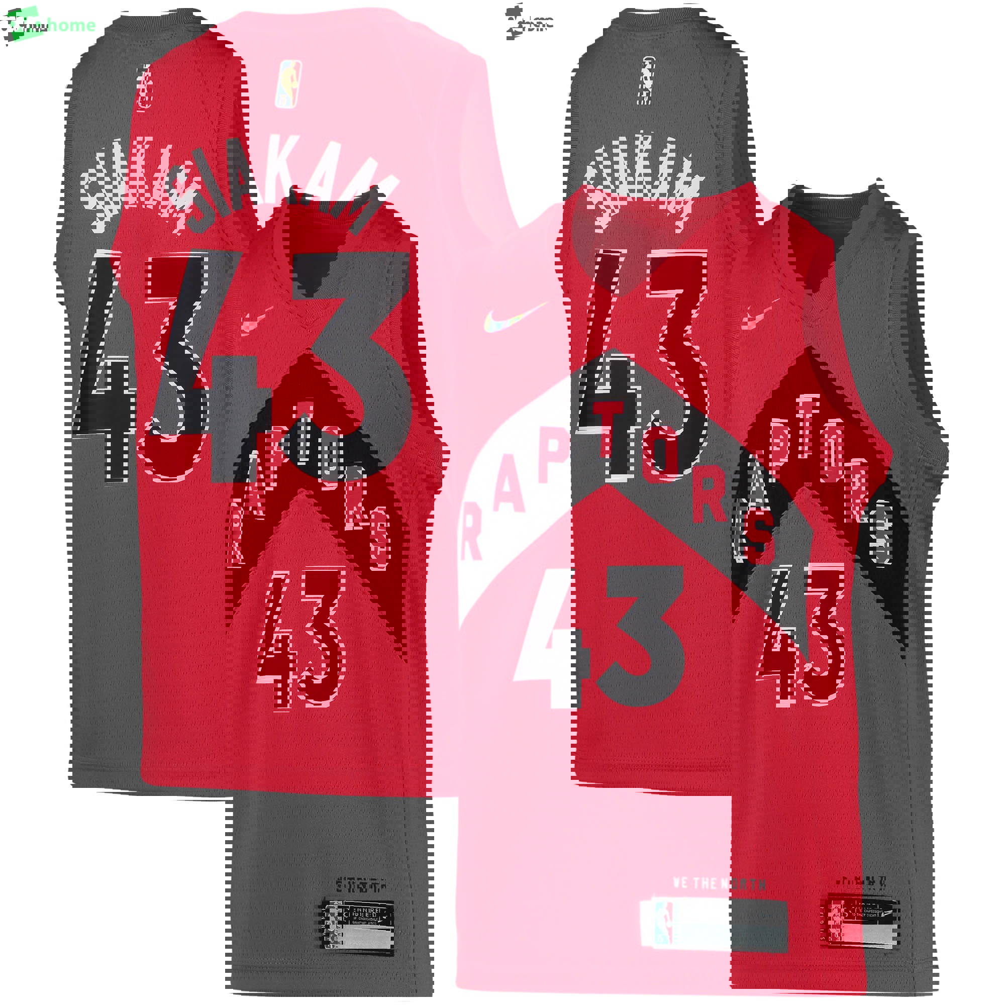 Pascal siakam toronto raptors nike 2023/22 diamond swingman jersey icon edition red Baseball NBA Jersey NBA Basketball Sports Replica Gift For Fans