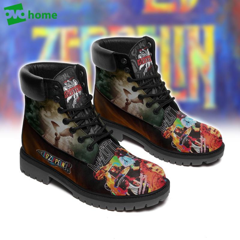 Led zeppelin band form timboots hot 2023 best gift for fans Timboots Shoes