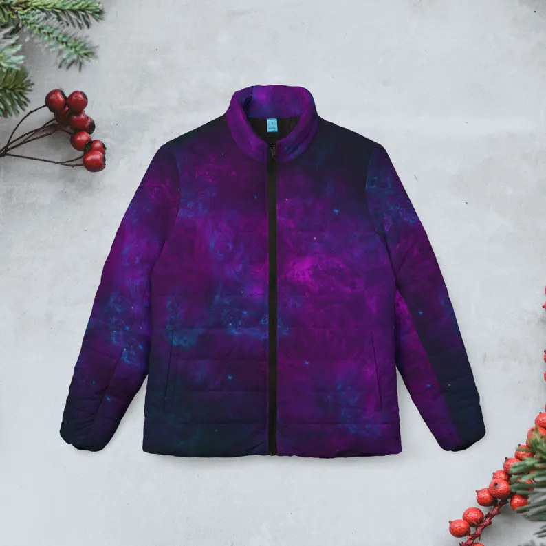 Celestial Snake Puffer Jacket
