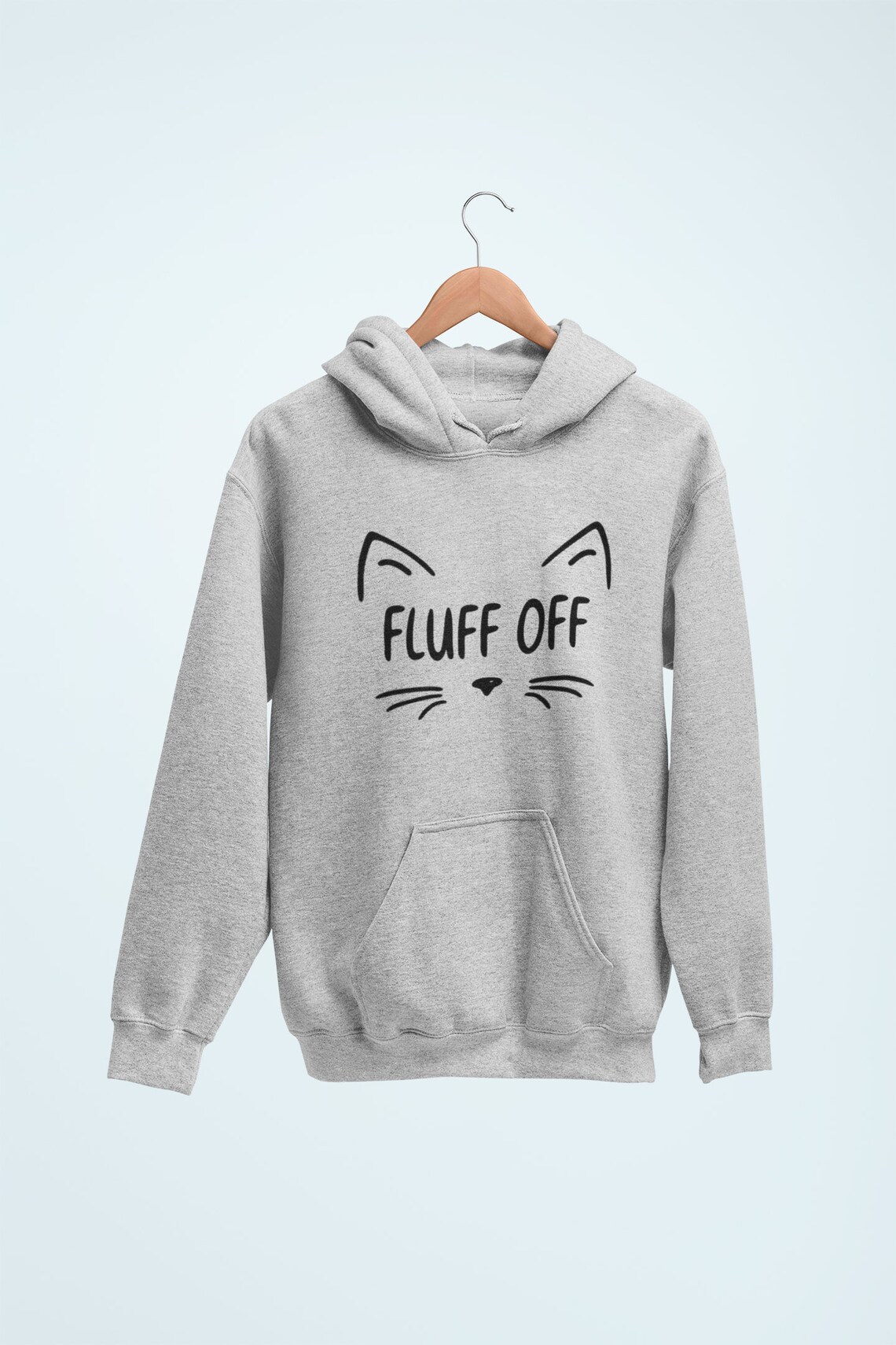 Fluff Off Hoodie