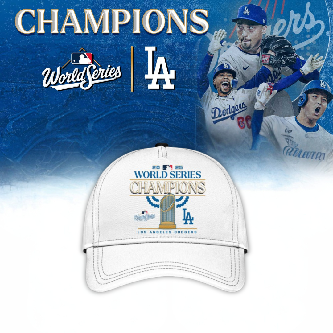 Los Angeles Dodgers 2025 World Series Champions Cap - RP010