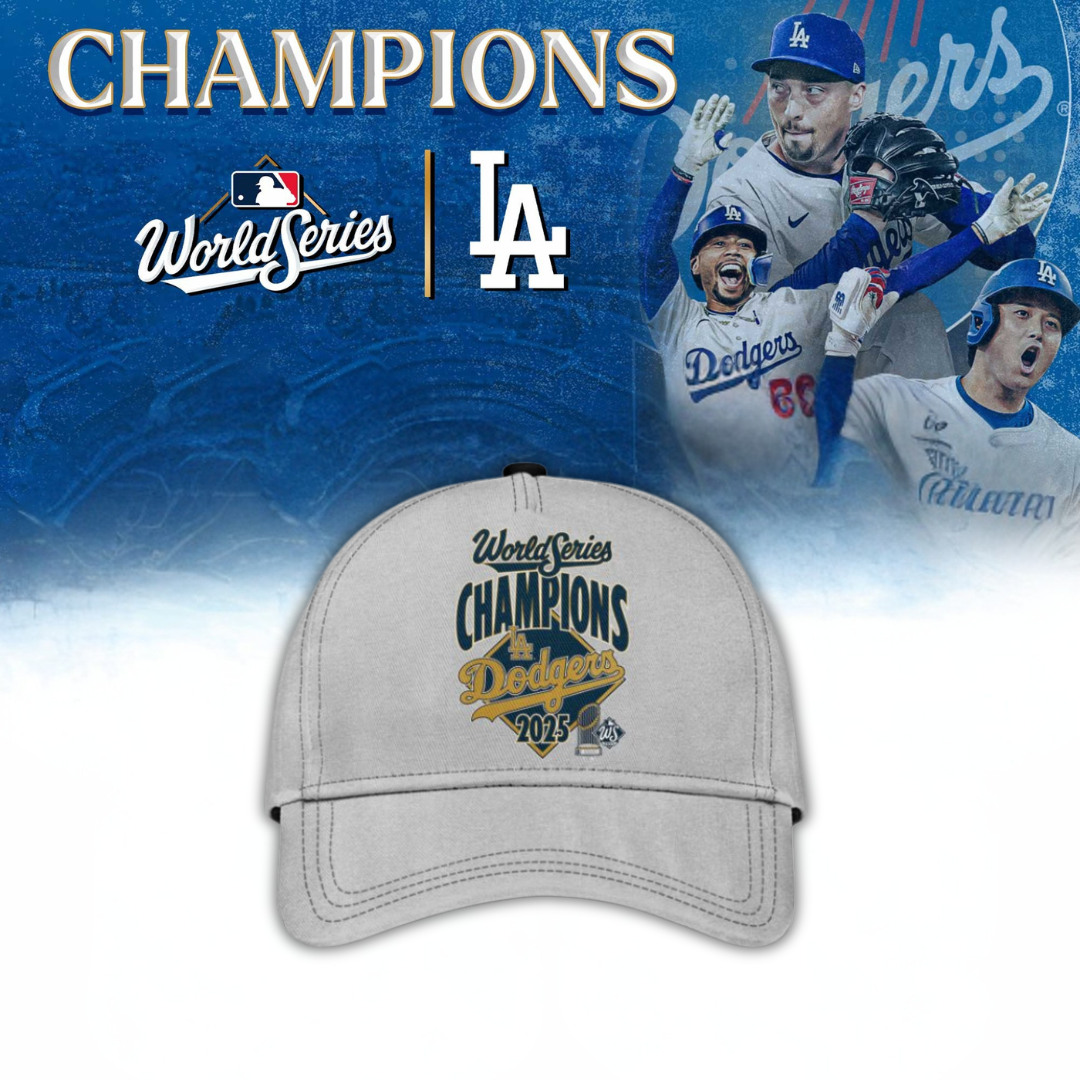 Los Angeles Dodgers 2025 World Series Champions Cap - RP003