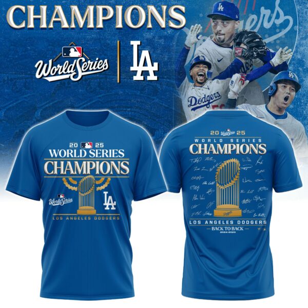 Los Angeles Dodgers 2025 World Series Champions - GJ005