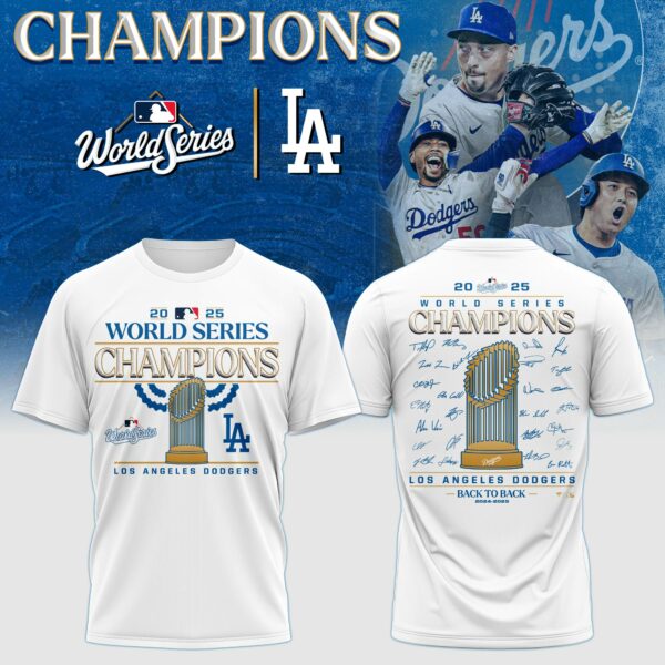 Los Angeles Dodgers 2025 World Series Champions - GJ008
