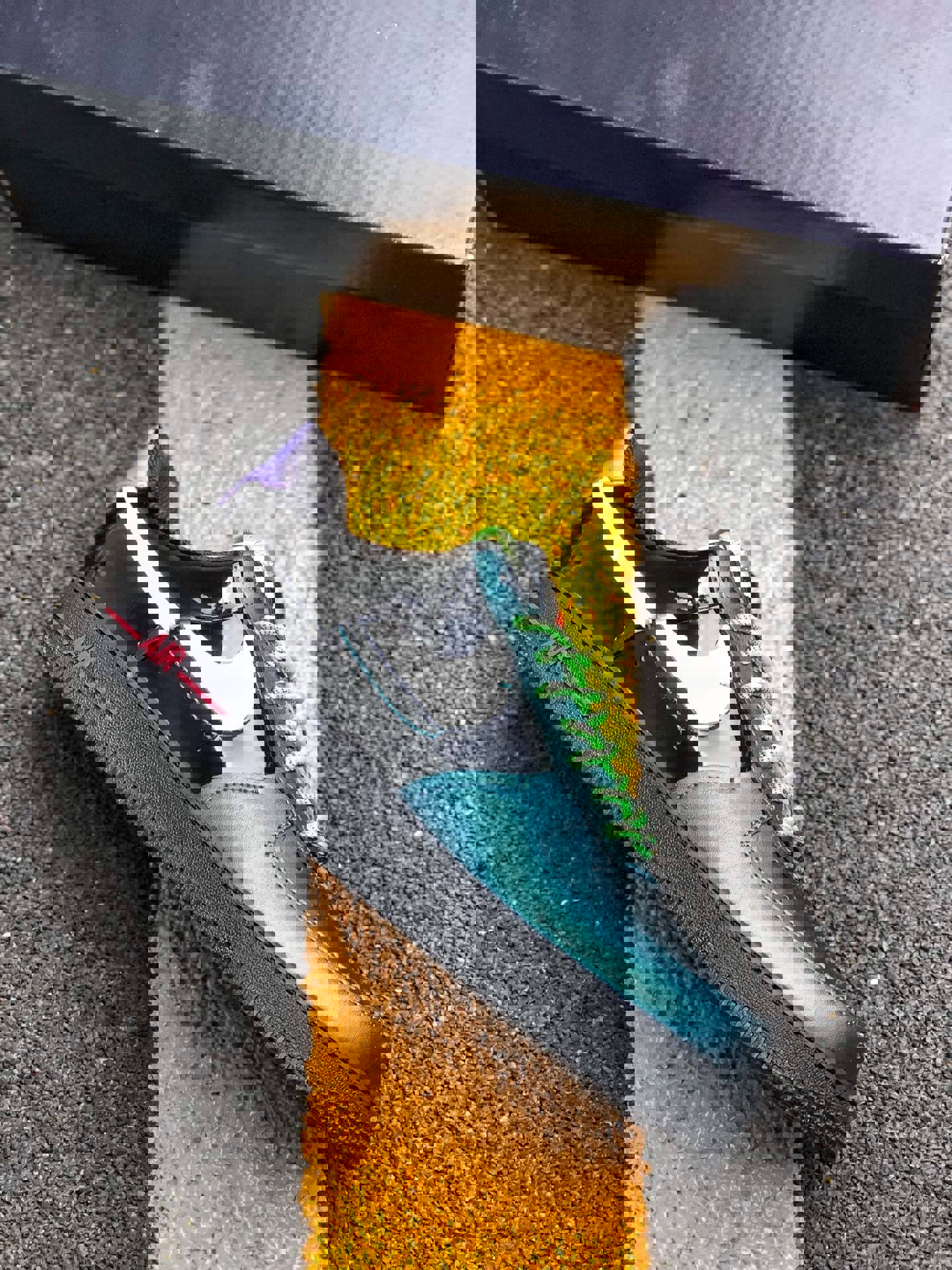 air force one vandalized