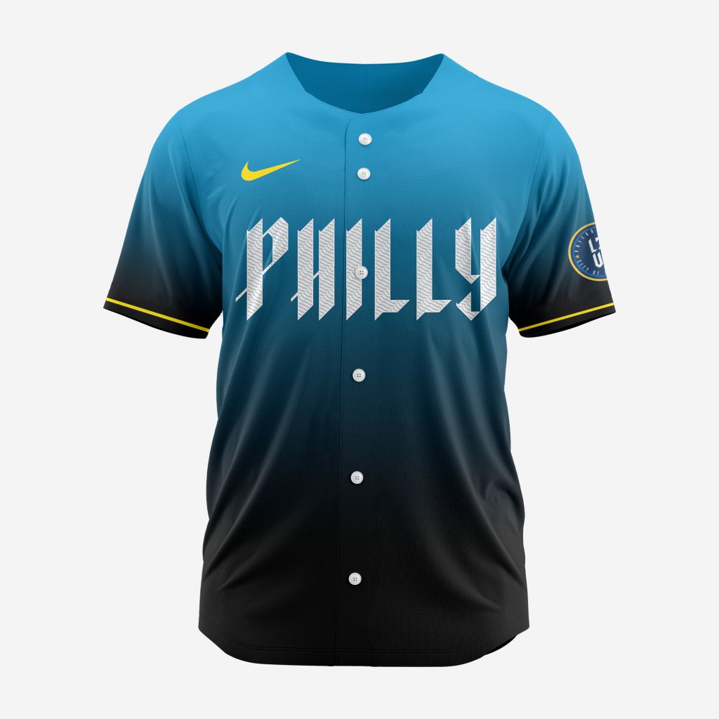 MLB Philadelphia Phillies Personalized 2024 City Connect Baseball Jersey Design - PP03
