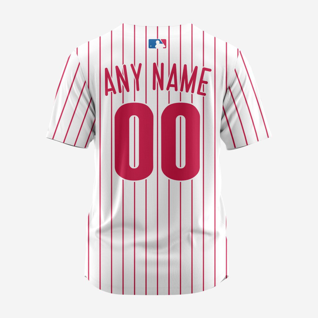 MLB Philadelphia Phillies Personalized 2024 Home Baseball Jersey - PP05