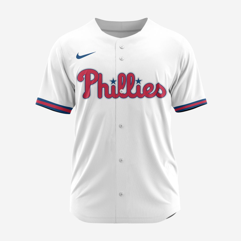 MLB Philadelphia Phillies Personalized Alternate Baseball Jersey - PP011