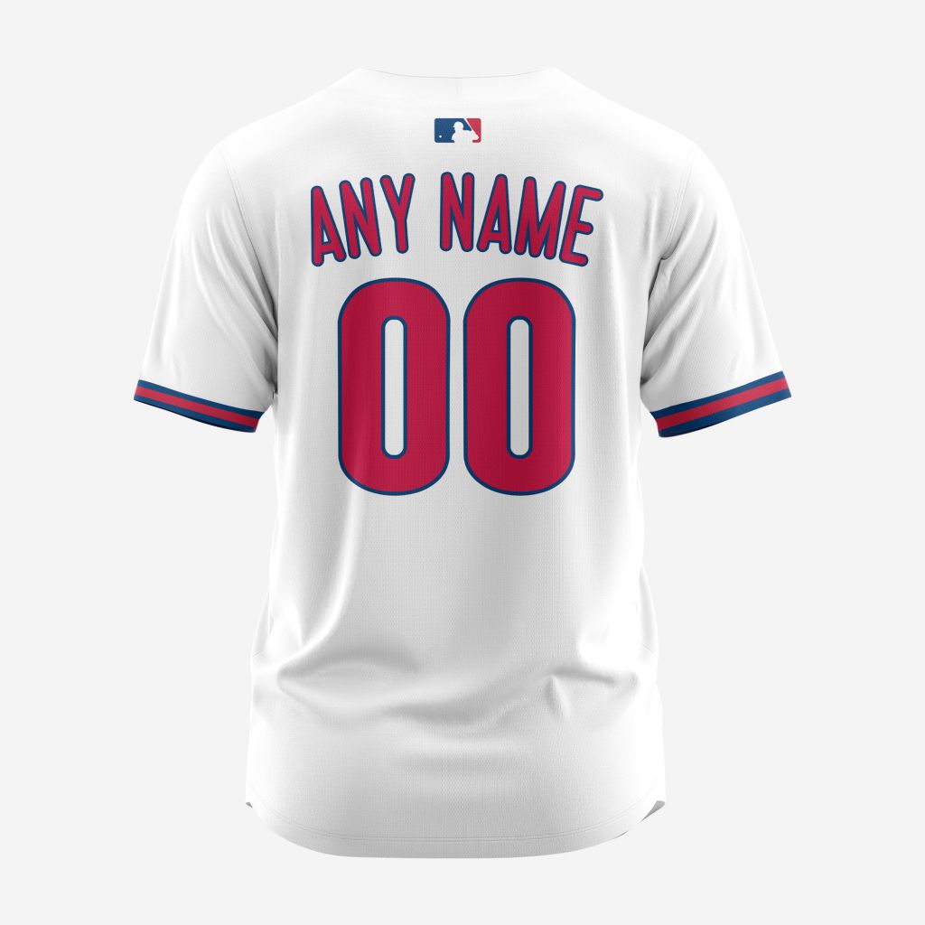MLB Philadelphia Phillies Personalized Alternate Baseball Jersey - PP011