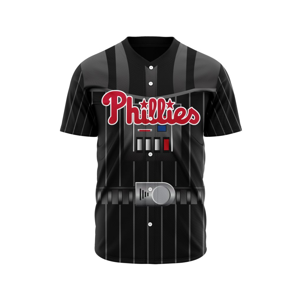 MLB Philadelphia Phillies Special Star Wars Darth Vader Design - PP059