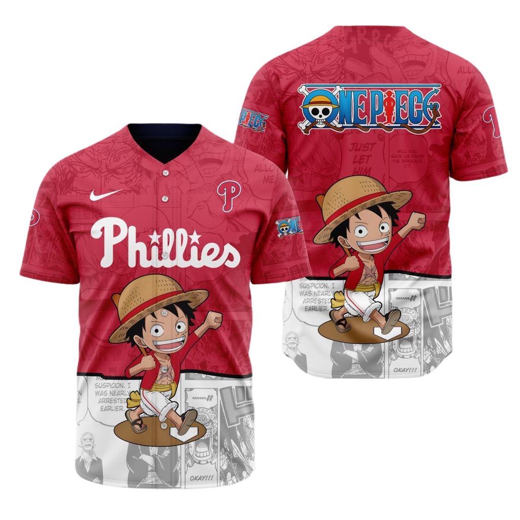 Premium MLB Philadelphia Phillies X One Piece Jersey - PP0116