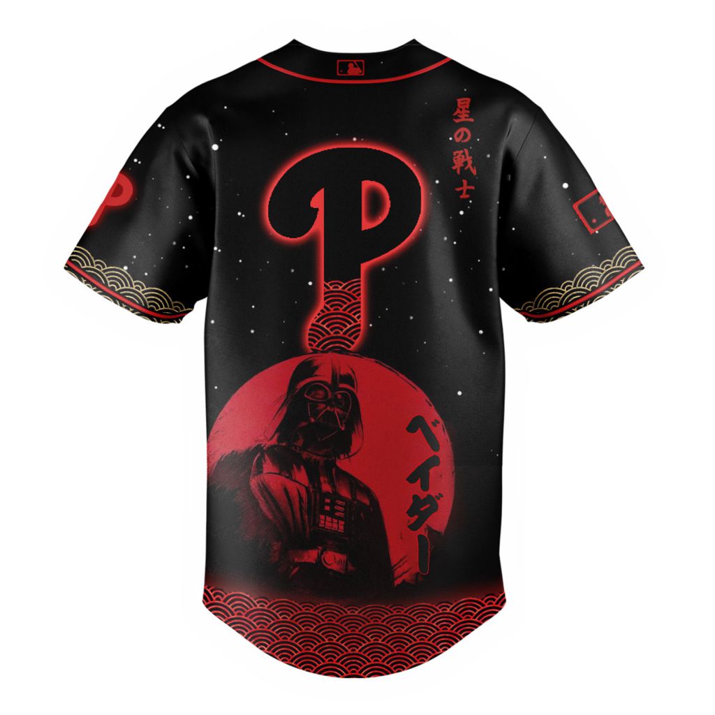 Premium MLB Philadelphia Phillies X Star Wars Baseball Jersey - PP078