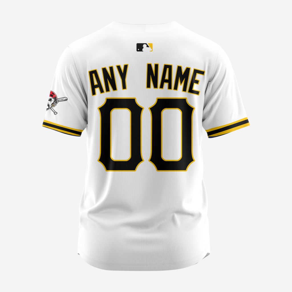 MLB Pittsburgh Pirates Personalized 2024 Home Baseball Jersey - PIPI05
