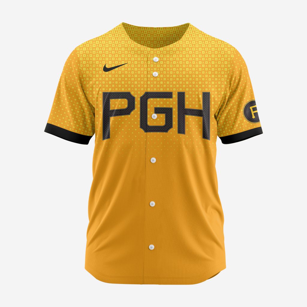 MLB Pittsburgh Pirates Personalized 2024 Limited City Connect Baseball Jersey Design - PIPI07
