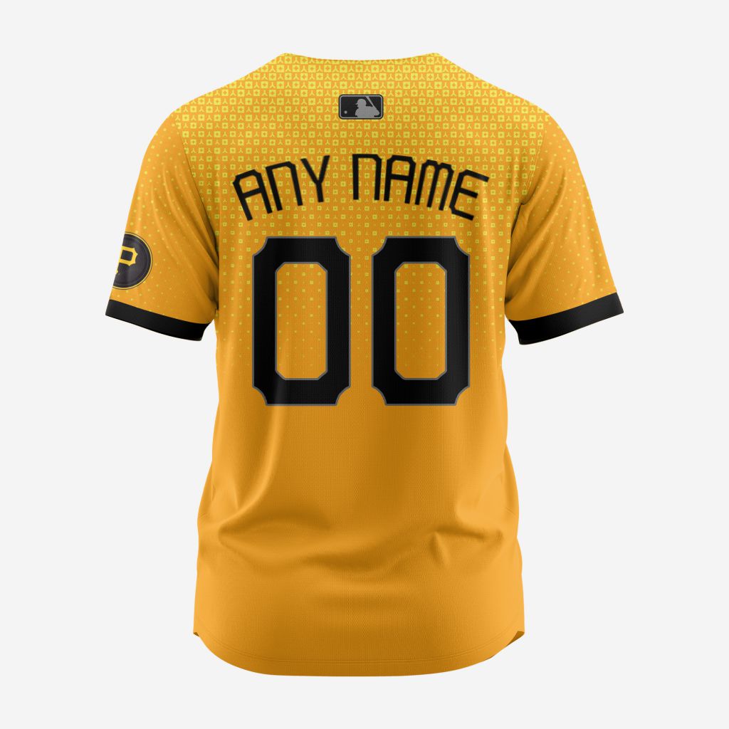 MLB Pittsburgh Pirates Personalized 2024 Limited City Connect Baseball Jersey Design - PIPI07