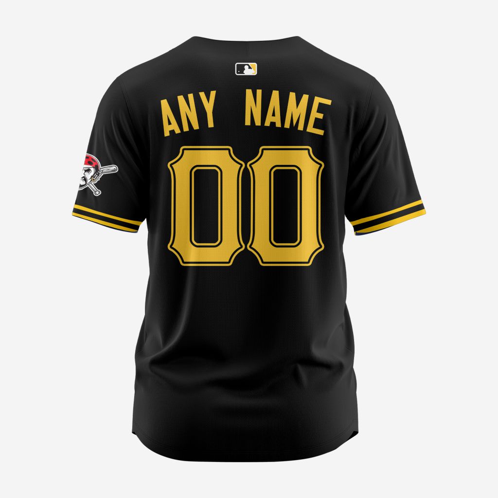 MLB Pittsburgh Pirates Personalized Alternate 02 Baseball Jersey - PIPI011