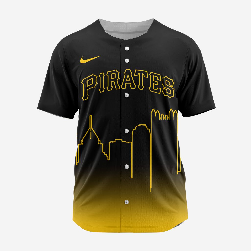 MLB Pittsburgh Pirates Special City Edition Concept Baseball Jersey - PIPI039