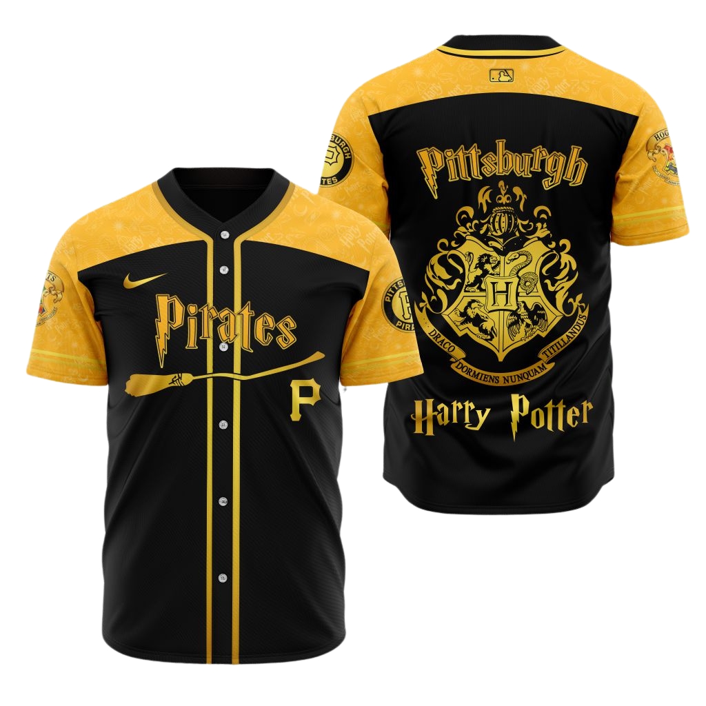 Premium MLB Pittsburgh Pirates X Harry Potter Baseball Jersey - PIPI0115
