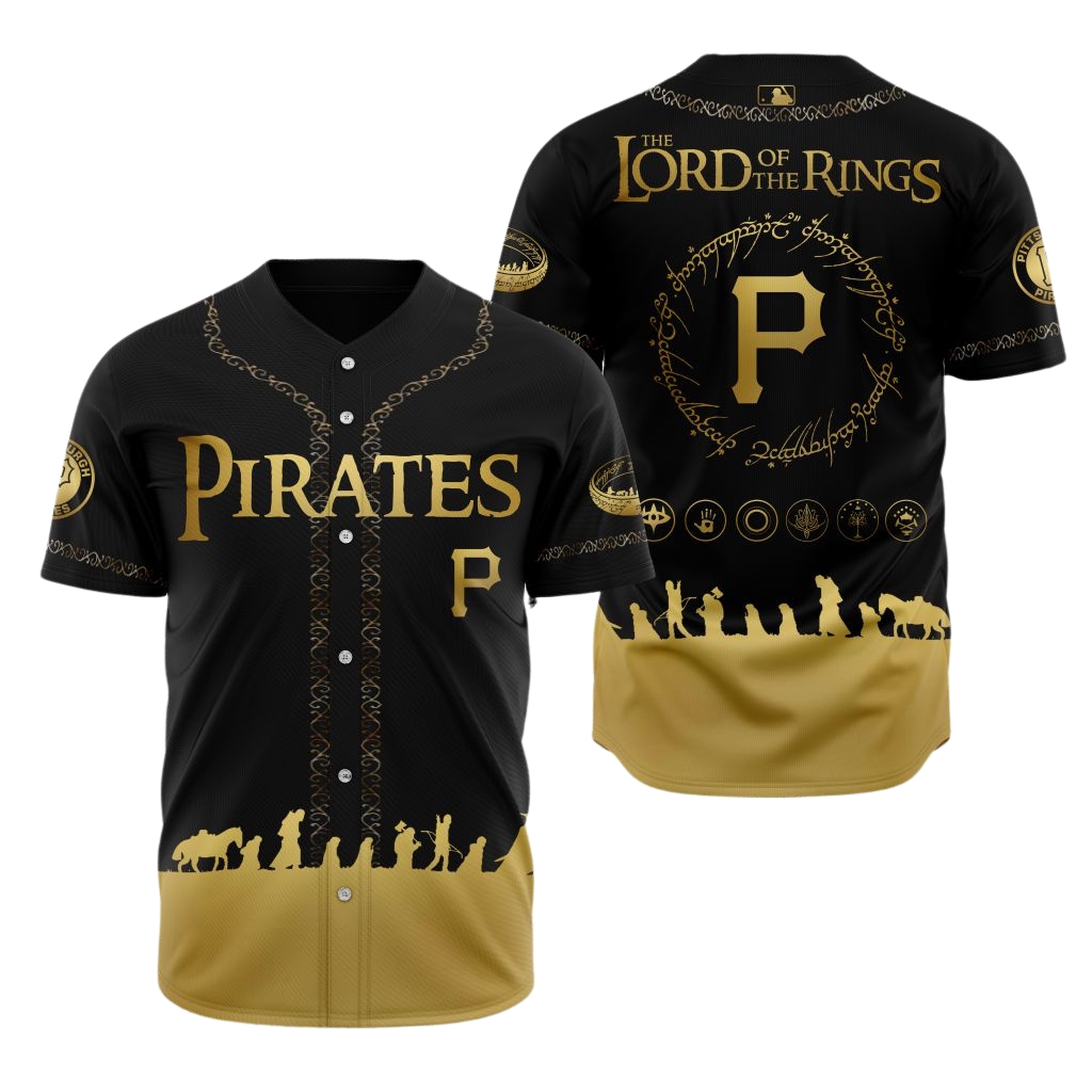 Premium MLB Pittsburgh Pirates X The Lord Of The Rings Baseball Jersey - PIPI0133