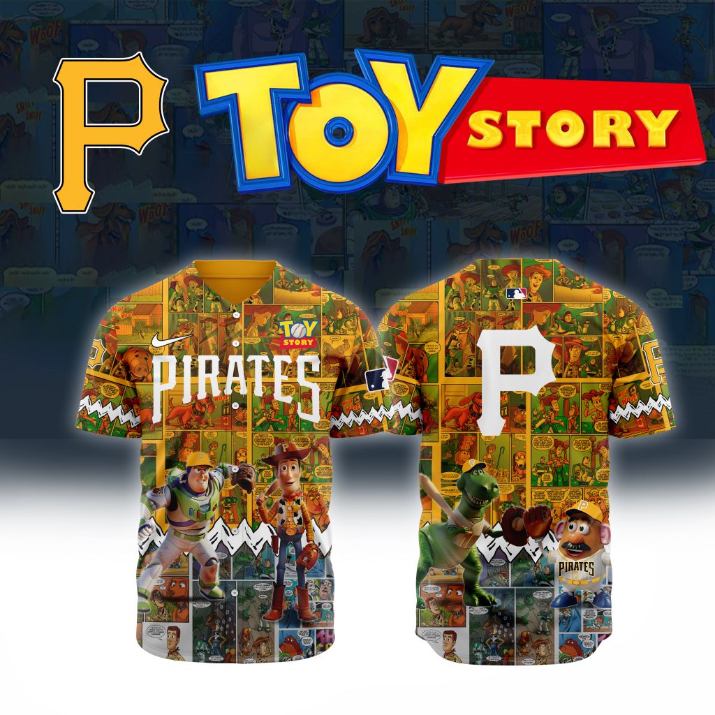 Premium MLB Pittsburgh Pirates X Toy Story Baseball Jersey - PIPI0134
