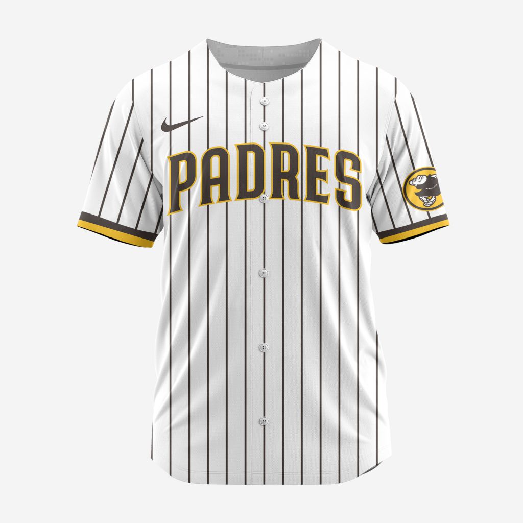 MLB San Diego Padres Personalized 2024 Home Baseball Jersey - SDP05