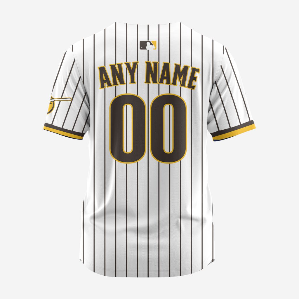 MLB San Diego Padres Personalized 2024 Home Baseball Jersey - SDP05