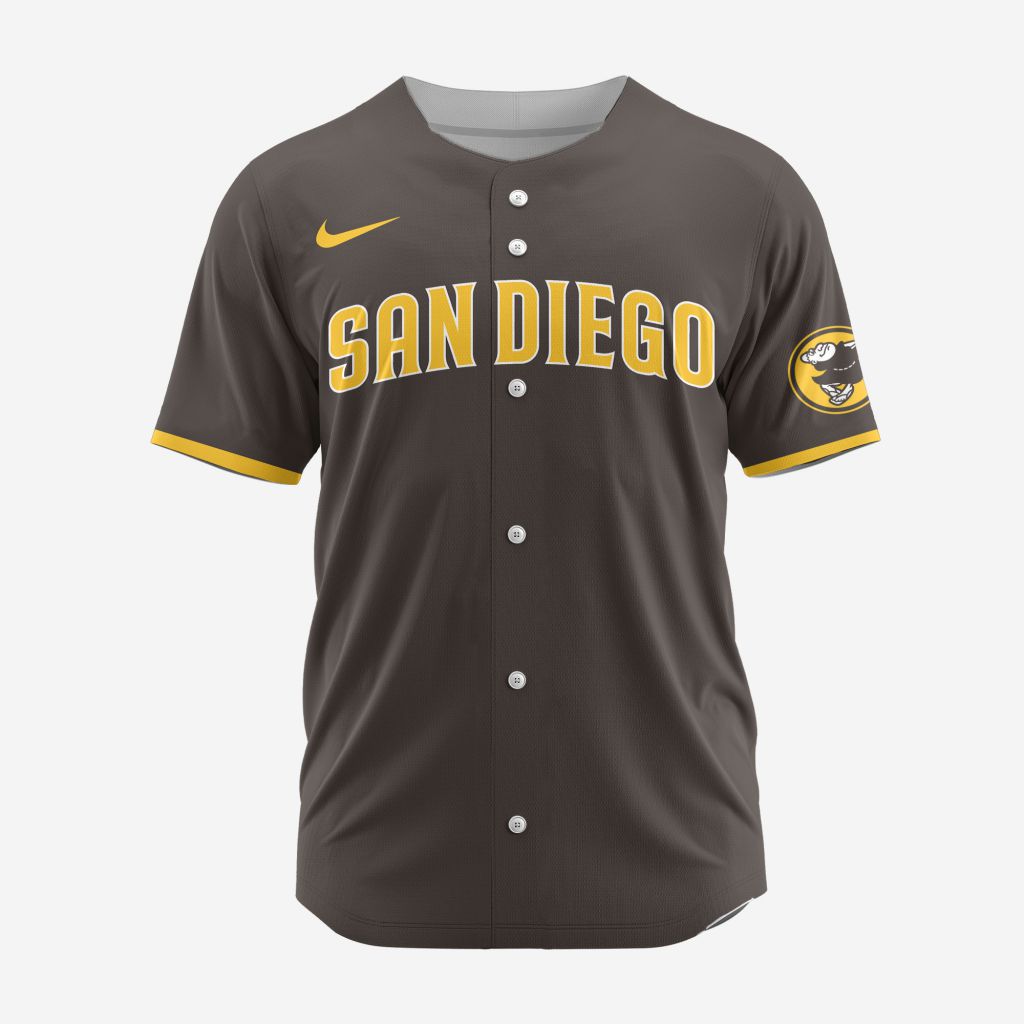 MLB San Diego Padres Personalized 2024 Road Baseball Jersey - SDP07