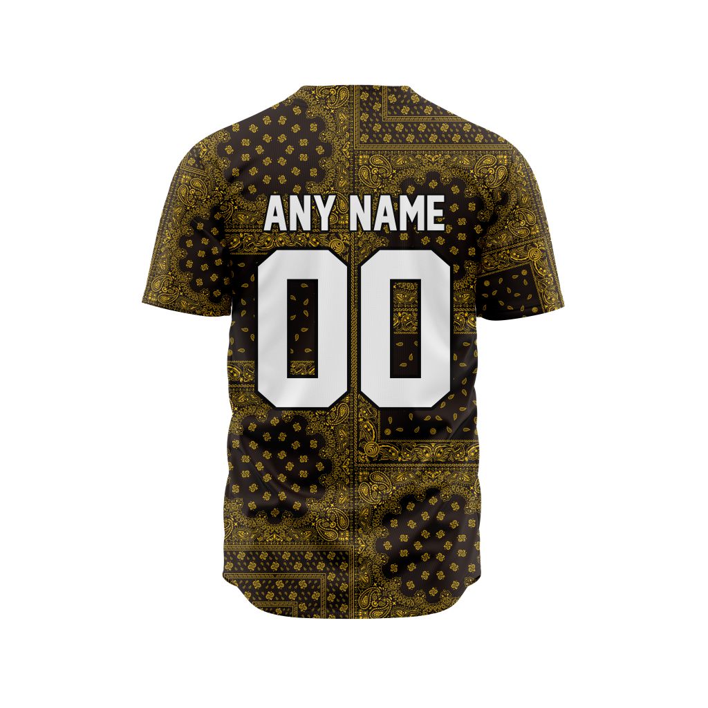 MLB San Diego Padres Special Paisley Design Baseball Jersey - SDP053