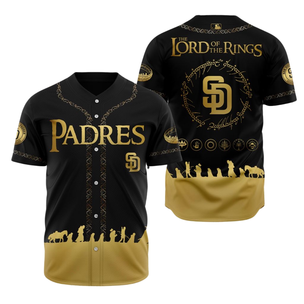 Premium MLB San Diego Padres X The Lord Of The Rings Baseball Jersey - SDP0130