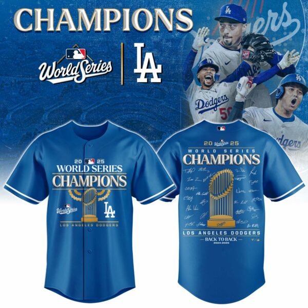 Los Angeles Dodgers 2025 World Series Champions - RP001