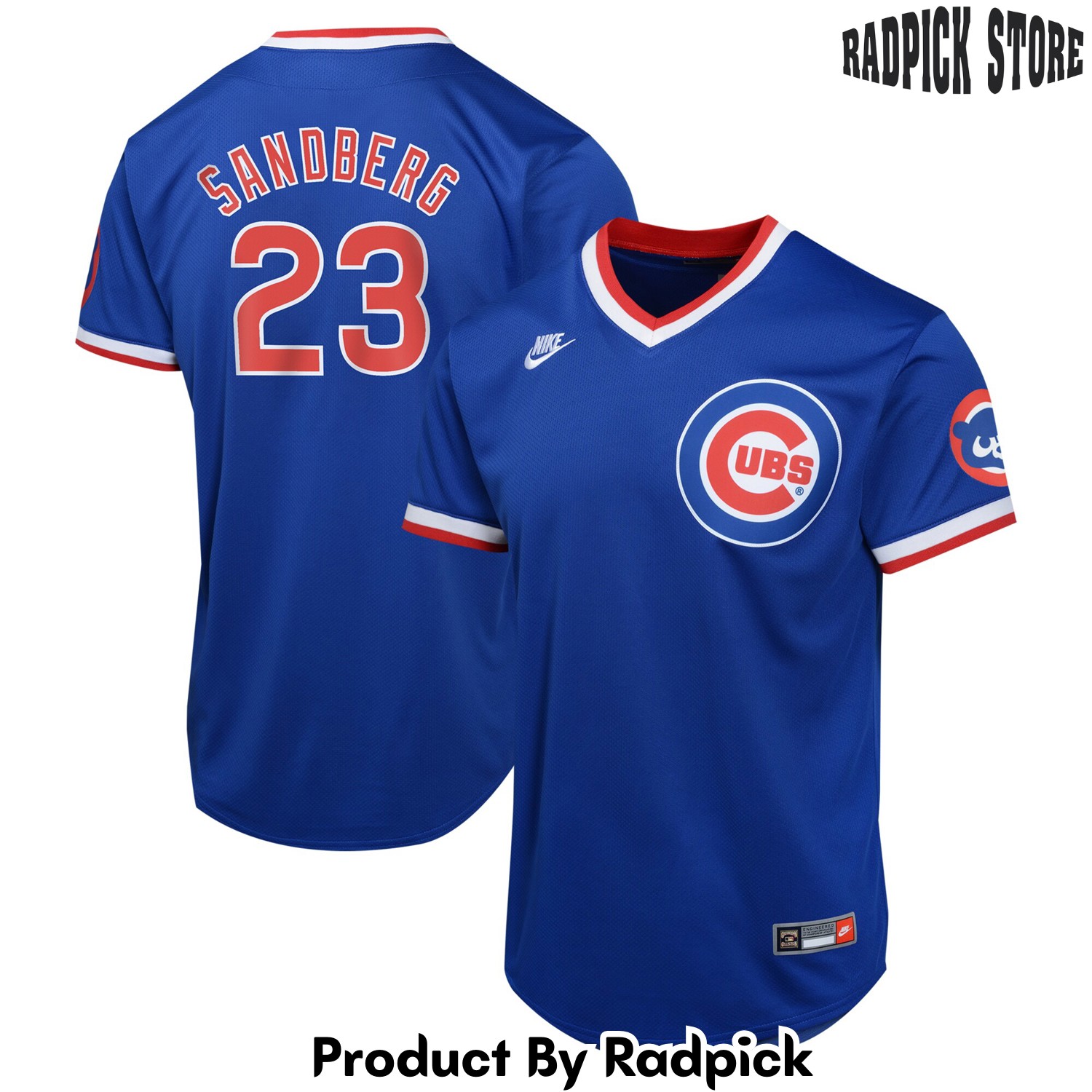  Chicago Cubs Ryne Sandberg Blue Cooperstown Collection Limited Player Baseball Jersey - RP4814977
