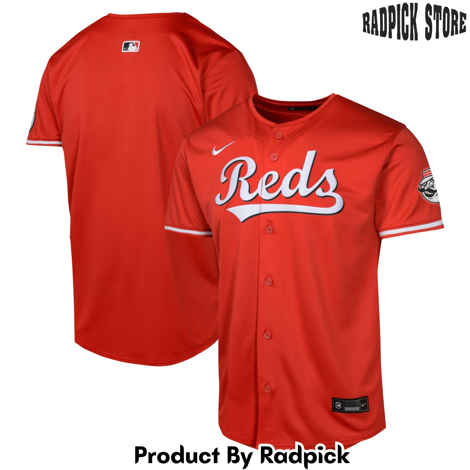  Cincinnati Reds Red Alternate Limited Baseball Jersey - RP4821004