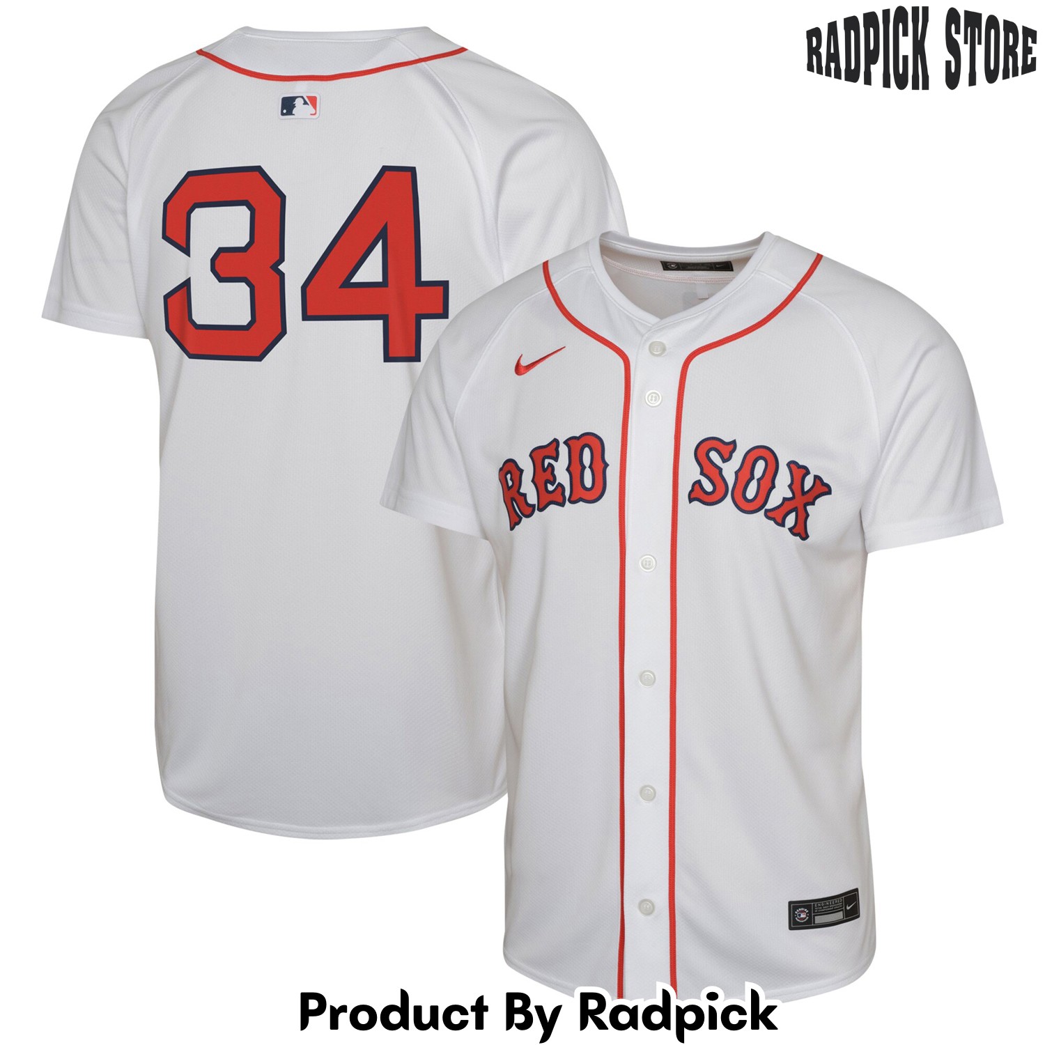  Boston Red Sox David Ortiz White Home Limited Baseball Jersey - RP4811559