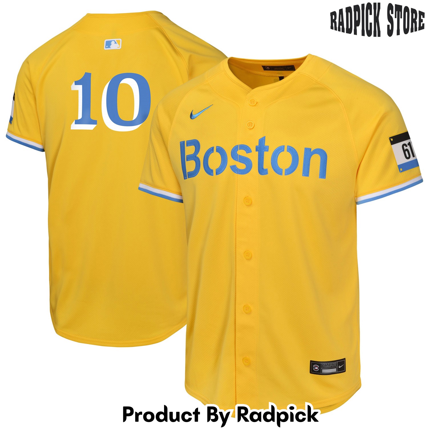  Boston Red Sox Trevor Story Gold City Connect Limited Player Baseball Jersey - RP4812918