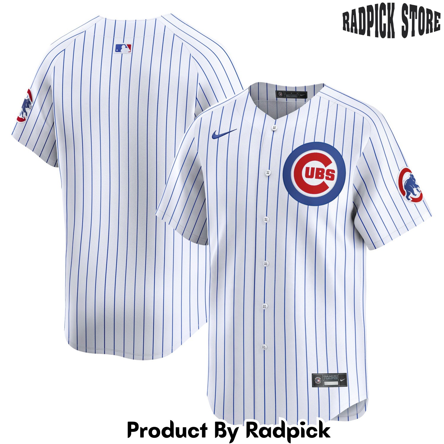  Chicago Cubs White Home Limited Baseball Jersey - RP4816001