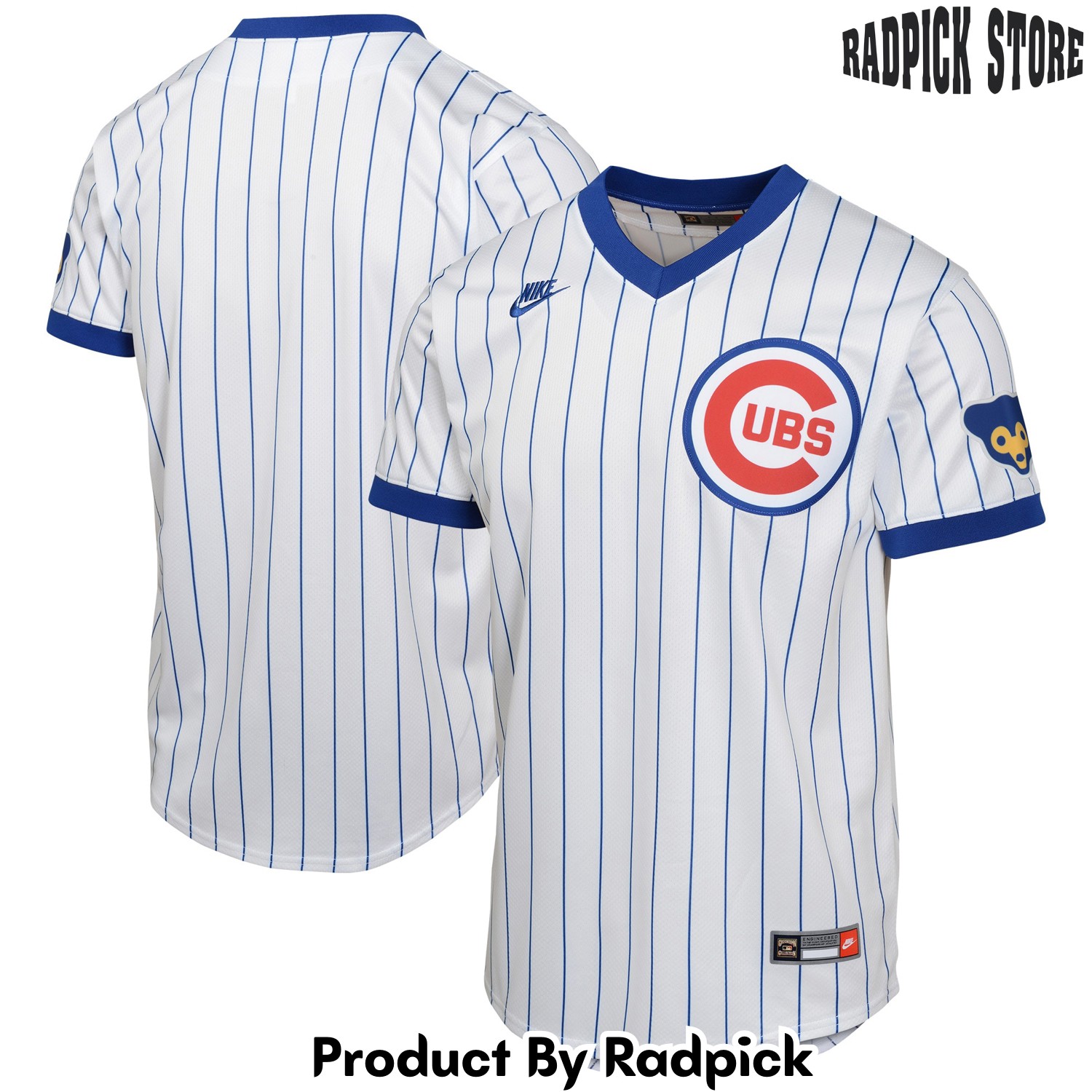  Chicago Cubs White Limited Cooperstown Collection Baseball Jersey - RP4816220