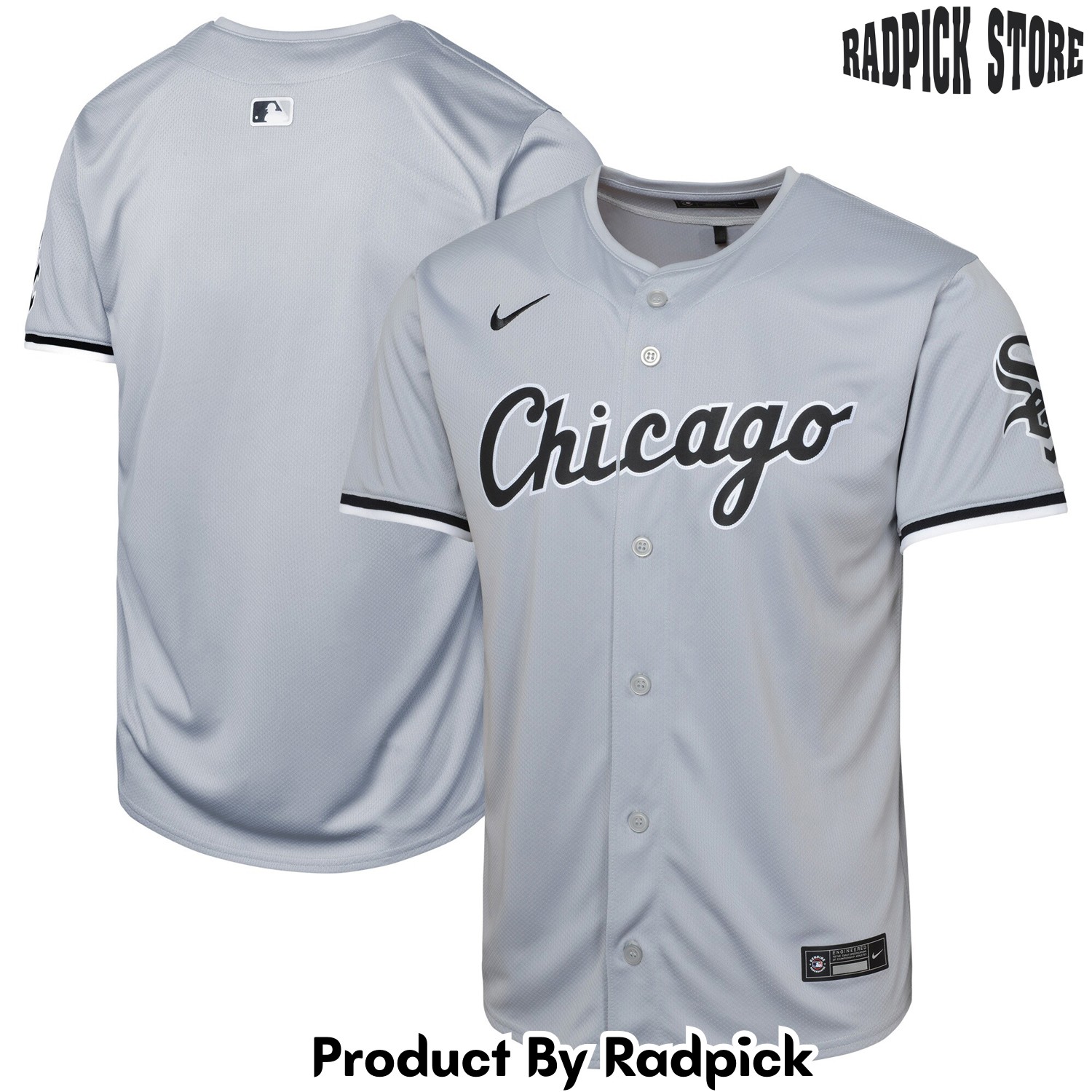  Chicago White Sox Gray Road Limited Baseball Jersey - RP4817493