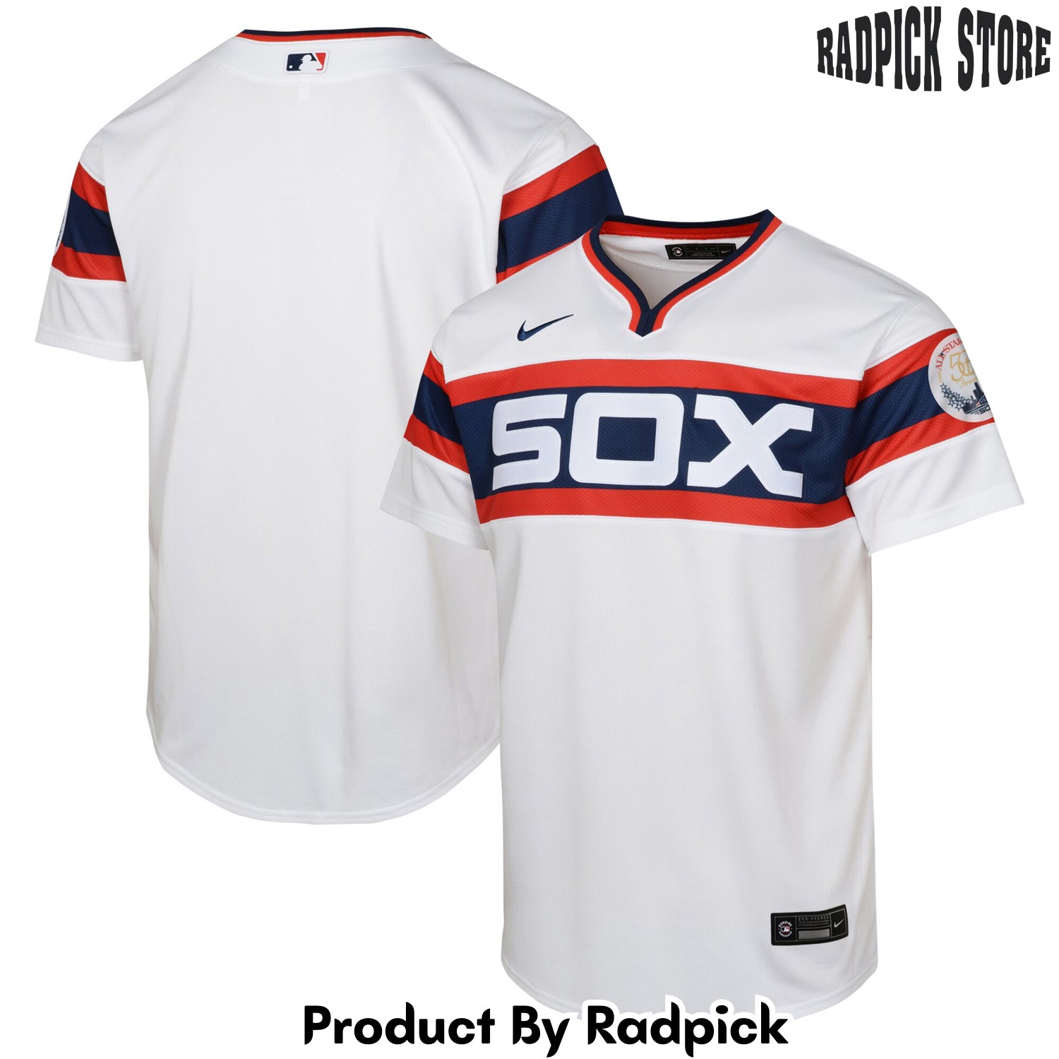  Chicago White Sox White Alternate Limited Baseball Jersey - RP4818177