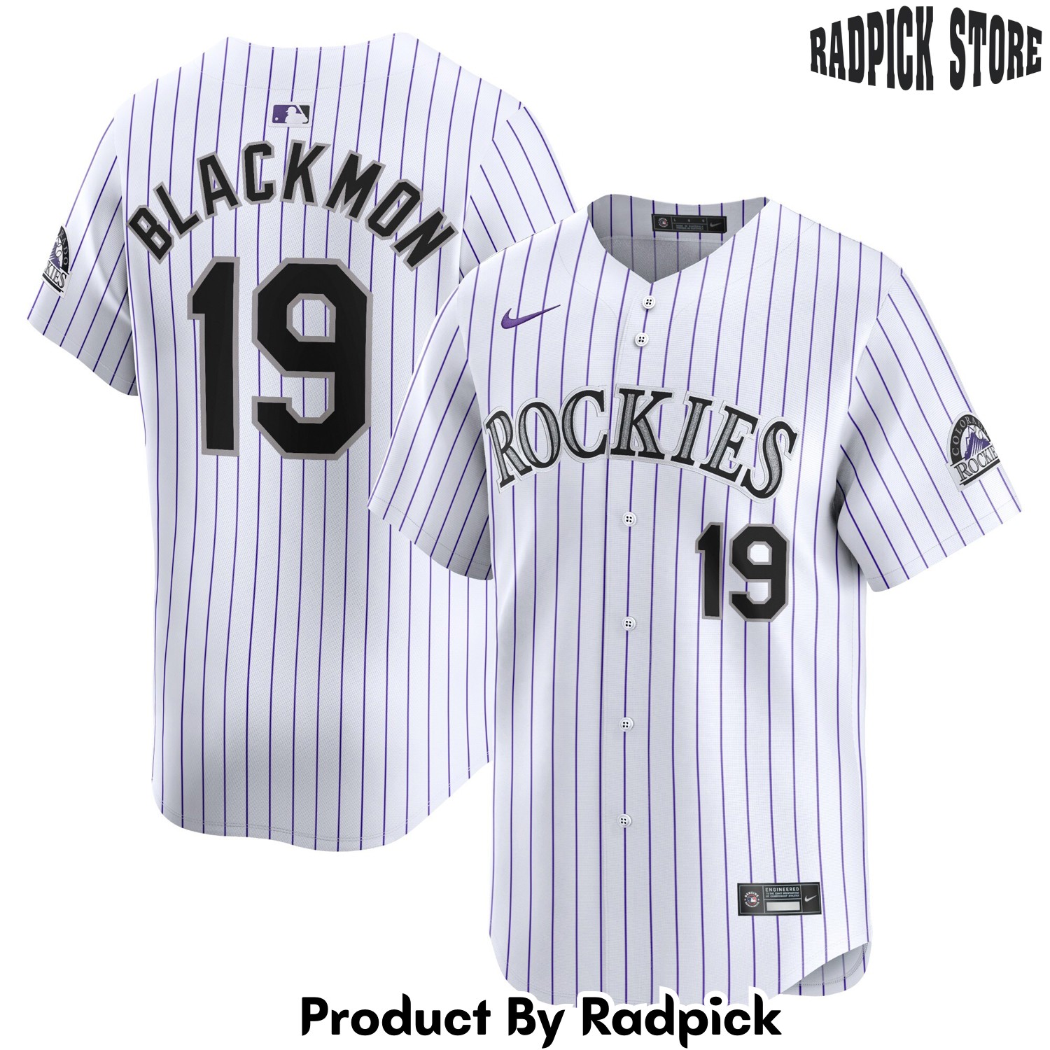  Colorado Rockies Charlie Blackmon White Home Limited Player Baseball Jersey - RP4823511